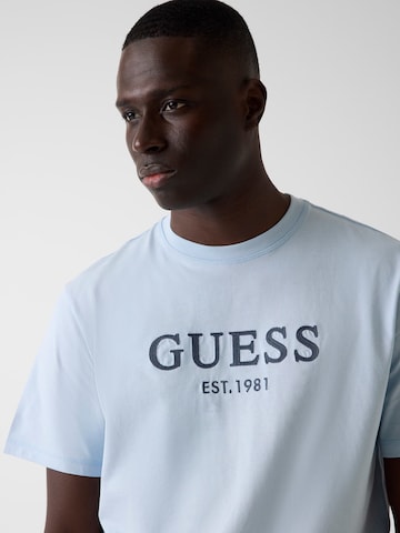 GUESS T-Shirt in Blau