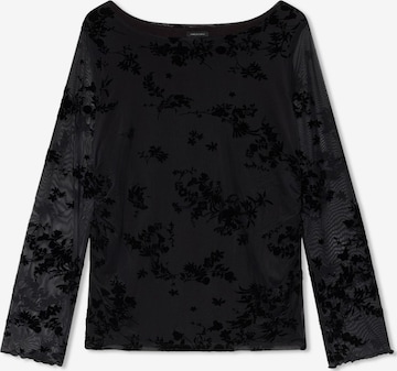 Fiorella Rubino Shirt in Zwart: voorkant