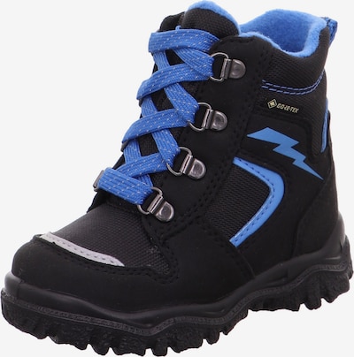 SUPERFIT Bottes de neige 'Husky' en bleu roi / noir, Vue avec produit