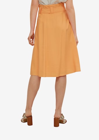 COMMA Skirt in Orange: back