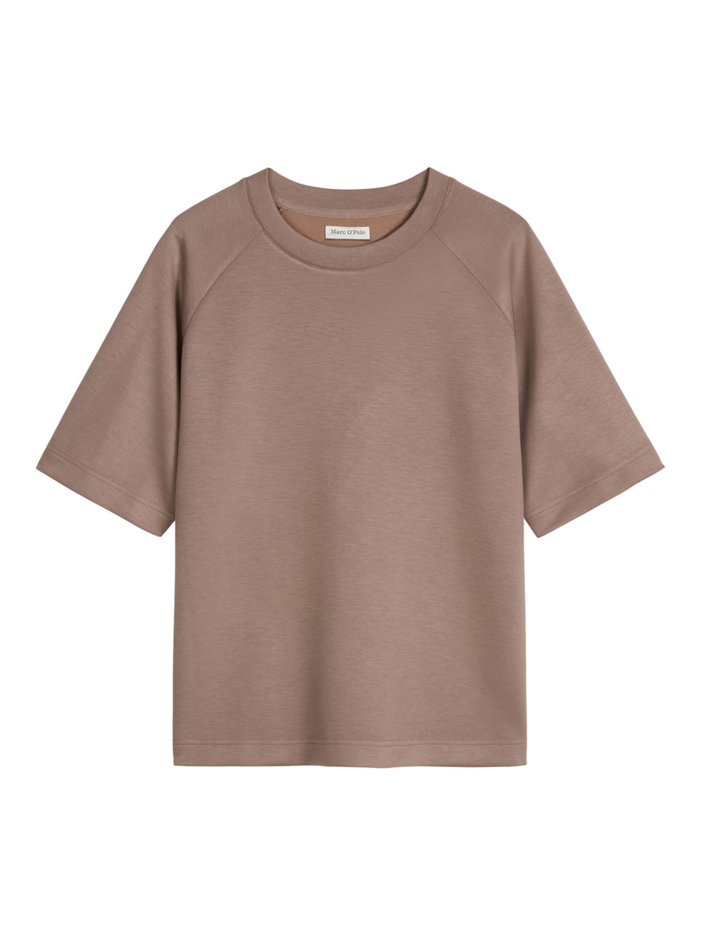 Marc O'Polo T-Shirt ' Modal Allure ' in Braun: Vorderseite