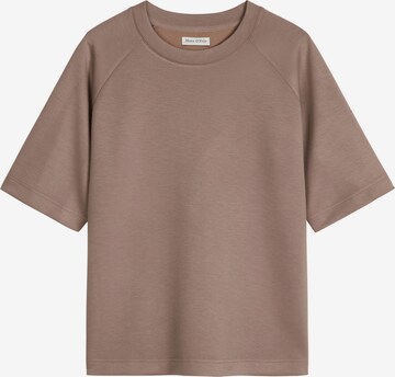 Marc O'Polo T-Shirt ' Modal Allure ' in Braun: Vorderseite