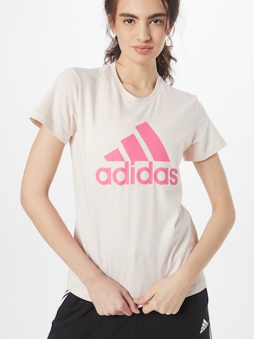 ADIDAS SPORTSWEAR Функциональная футболка 'Essentials' в Белый