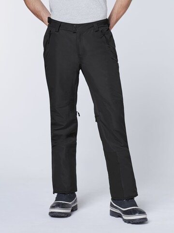 CHIEMSEE Regular Sporthose in Schwarz: Vorderseite