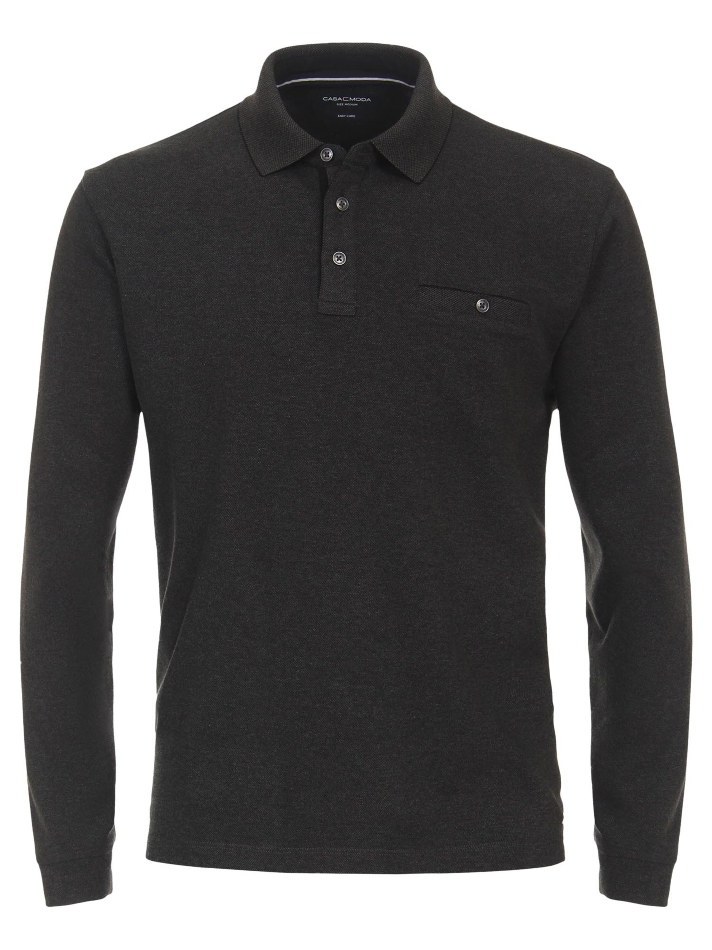 CASAMODA Shirt 'Basic' in Grey: front