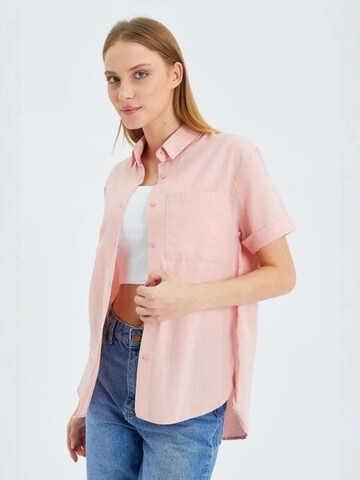 MixRay Bluse in Pink