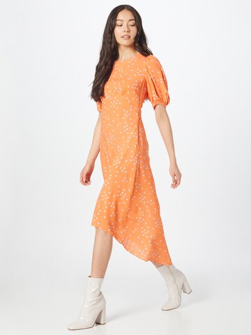 Closet London Dress in Orange