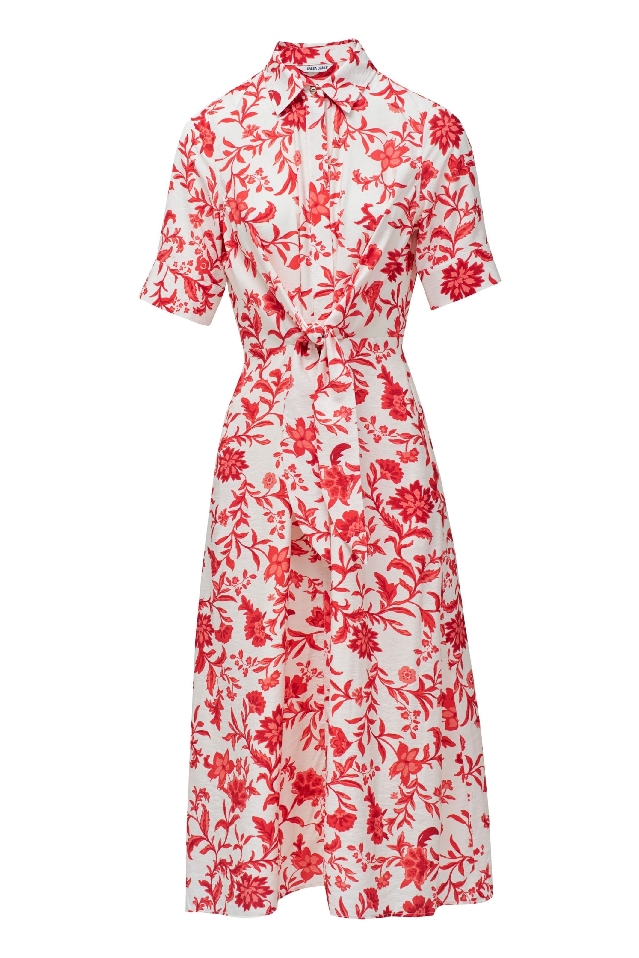 Salsa Jeans Dress in Red: front