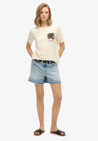 Superdry Shirt in Beige