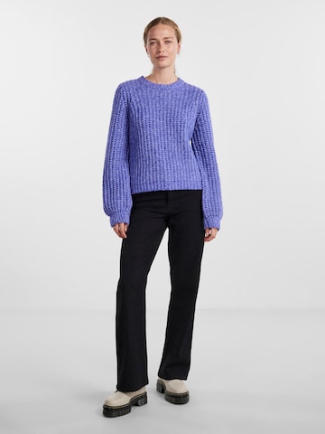 PIECES Sweater 'SEANA' in Purple