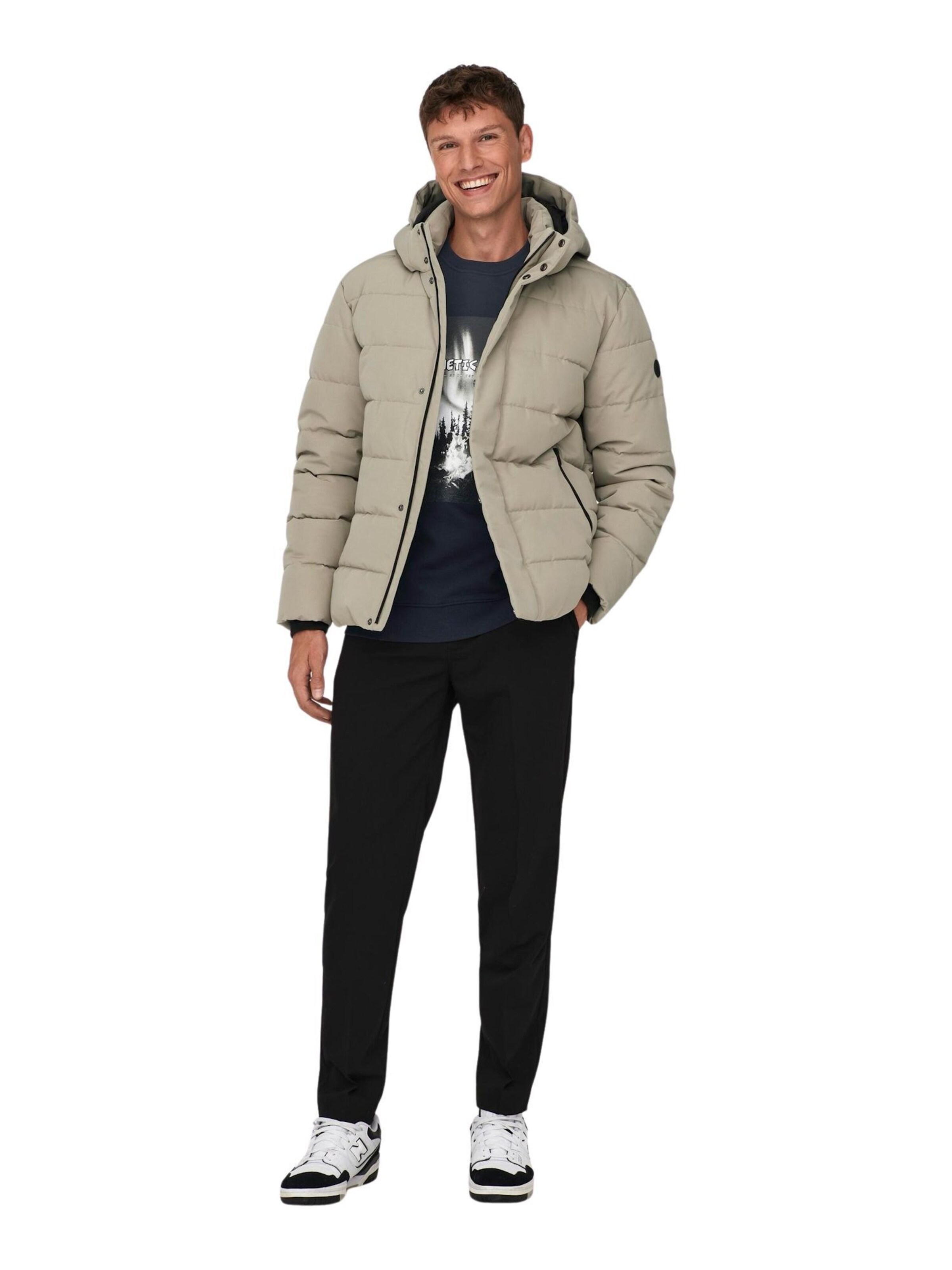 Giacca invernale 'ONSCayson' di Only & Sons in verde