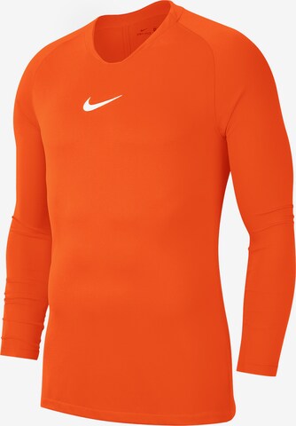 NIKE Performance Shirt 'Park First' in Orange: front