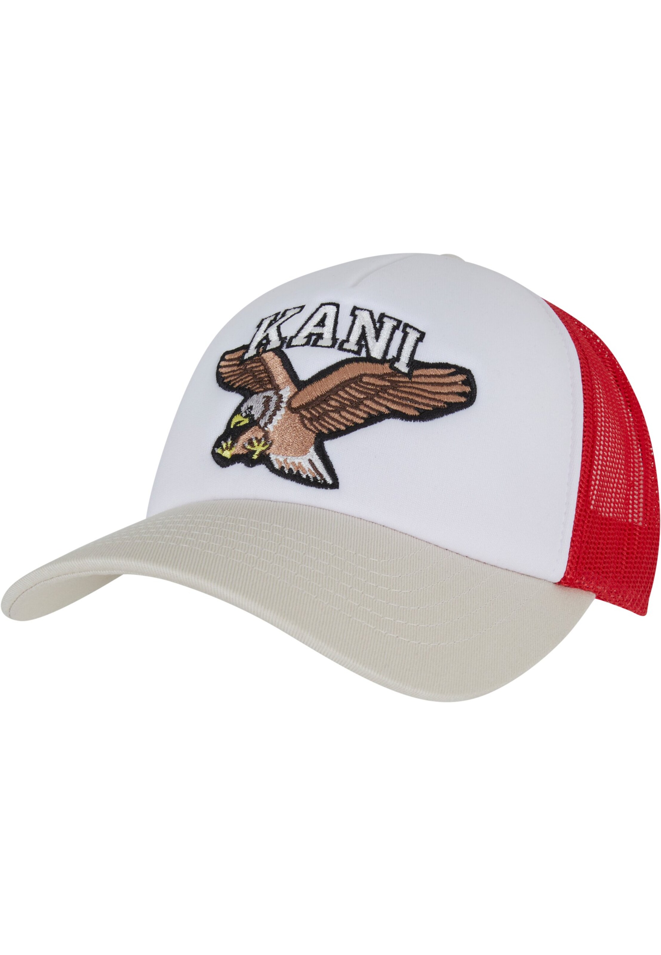 Karl Kani Cap in Beige: Vorderseite