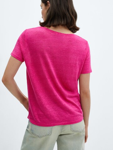 MANGO Shirt 'LINITO' in Pink