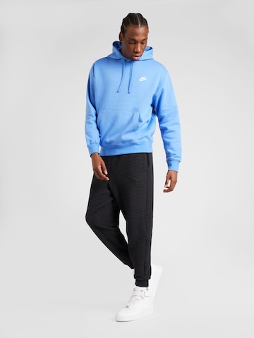 Regular fit Felpa 'Club Fleece' di Nike Sportswear in blu