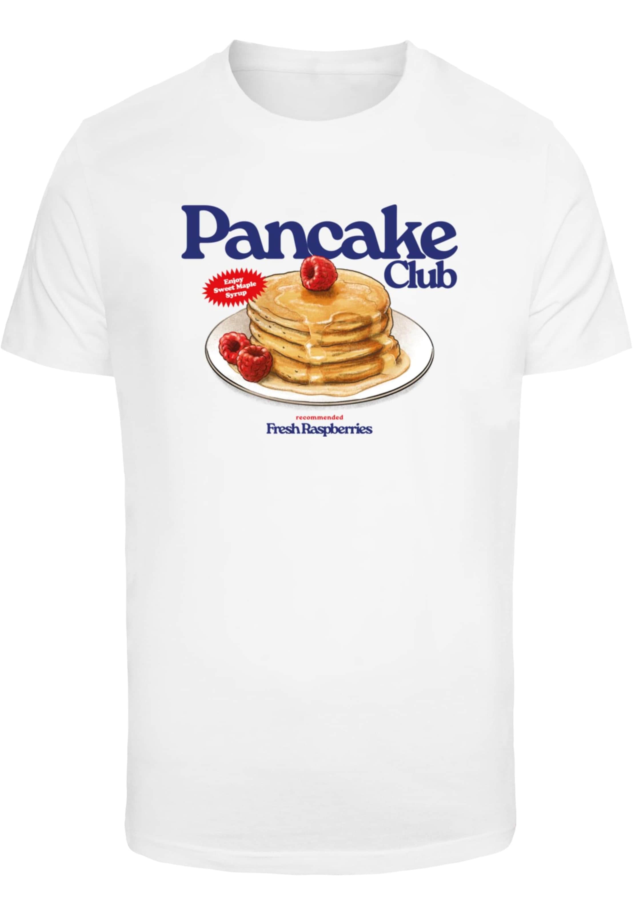 T-Shirt 'Pancake' Mister Tee en blanc : devant