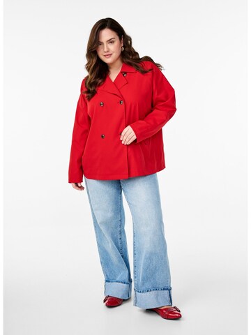 Manteau mi-saison Zizzi en rouge