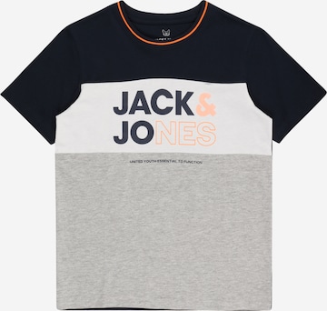 zils Jack & Jones Junior T-Krekls: no priekšpuses