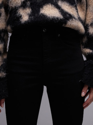 TOPSHOP Слим Джинсы 'JAMIE' в Черный
