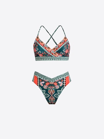 Cupshe Bikini 'CAA12L3J004RR'‌‌‌‌‌‌‌‌‌‌ in Grün: Vorderseite