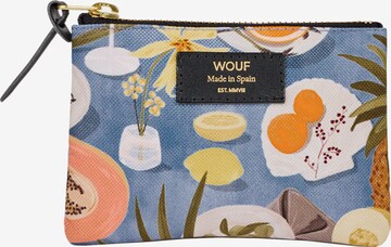 Trousse de maquillage Wouf en bleu : devant