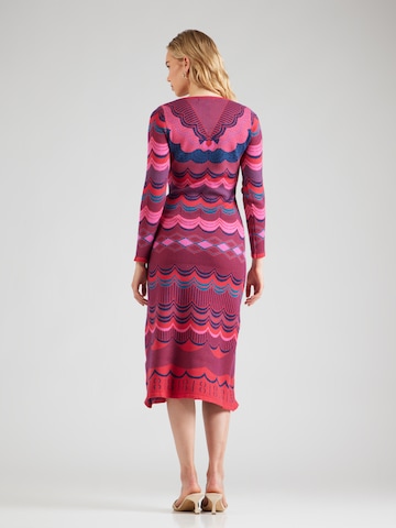 Rochie tricotat 'CECILE' de la Derhy pe roșu