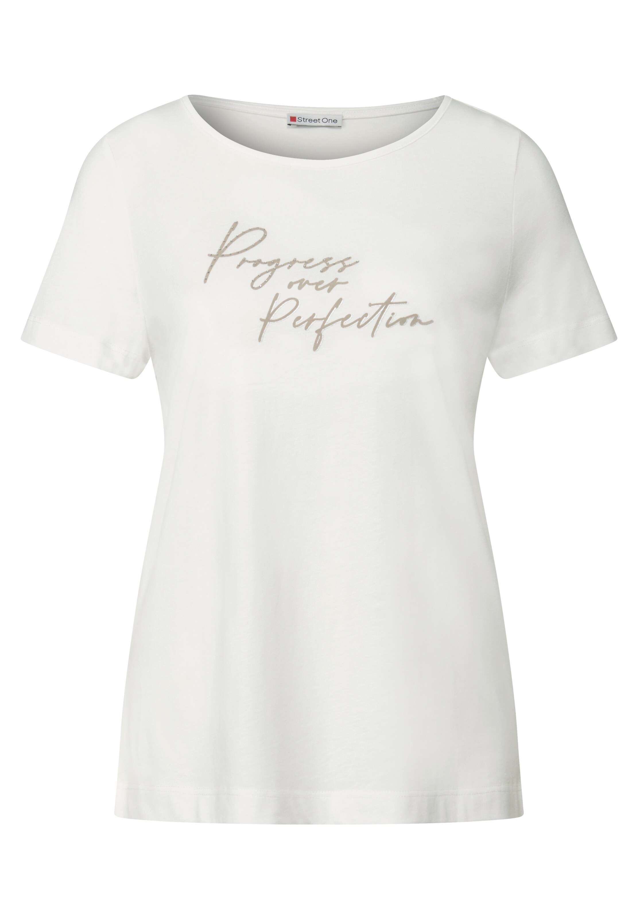 STREET ONE Shirt in Weiß: Vorderseite