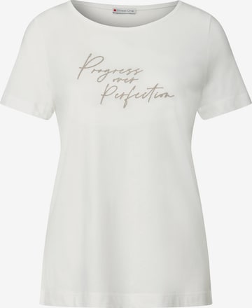 STREET ONE Shirt in Weiß: Vorderseite