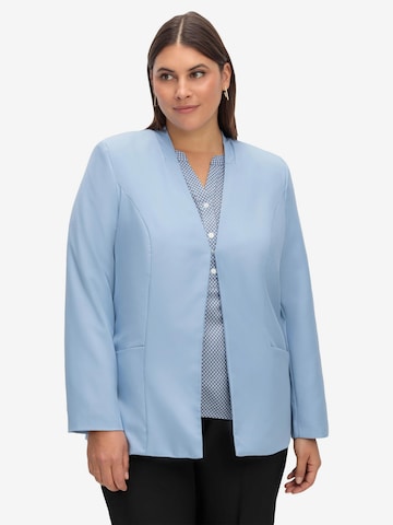 SHEEGO Blazer in Blue: front