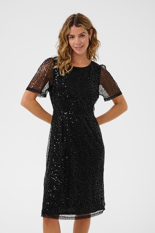 Cream Kokteilové šaty 'CRShima' - Čierna: predná strana