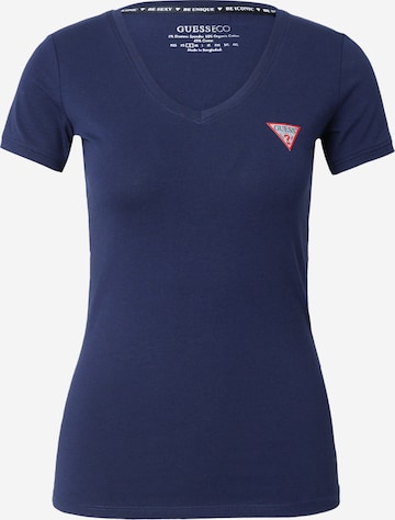 GUESS T-Shirt in Blau: Vorderseite