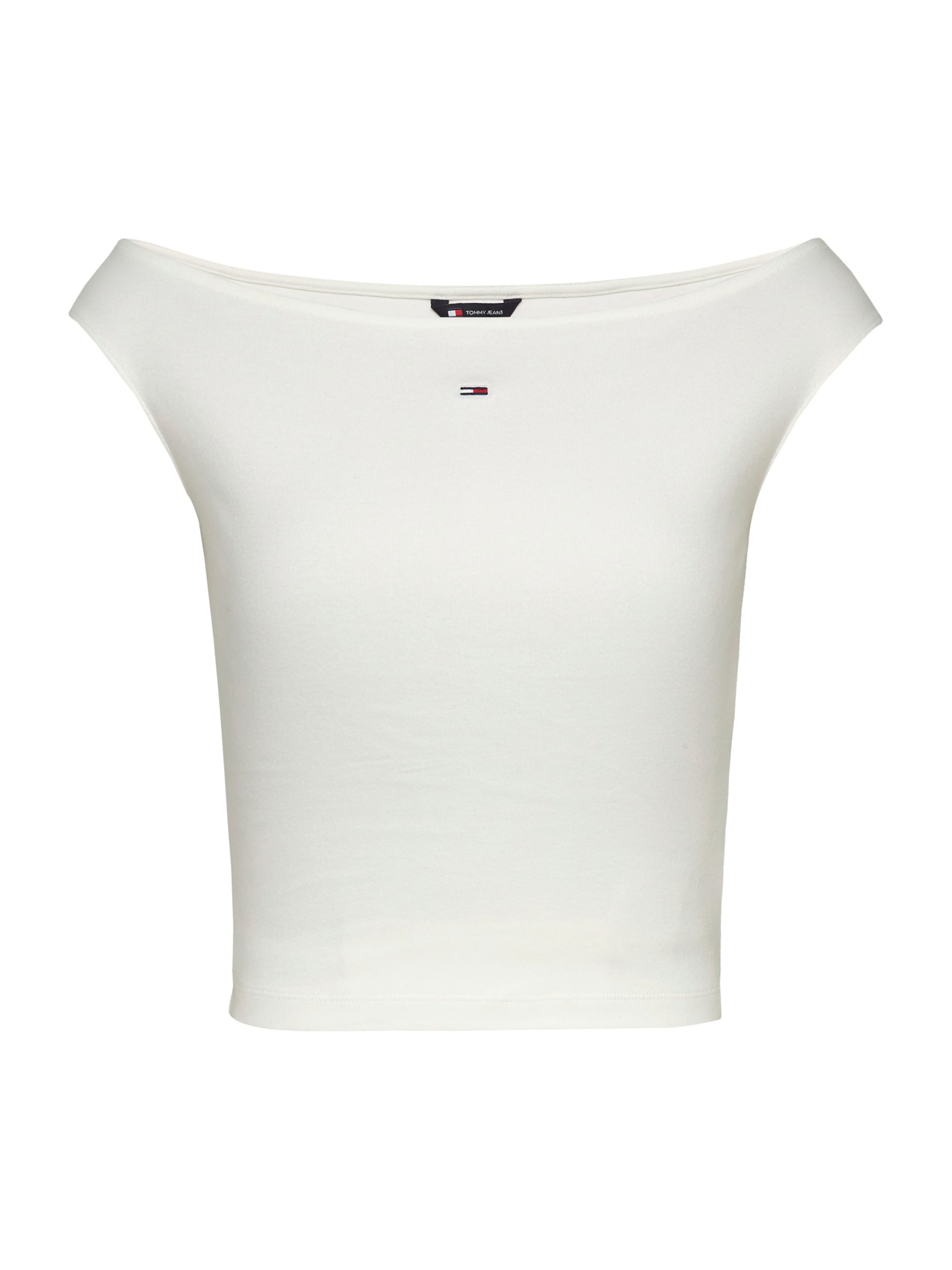 Tommy Jeans Top - Biela: predná strana