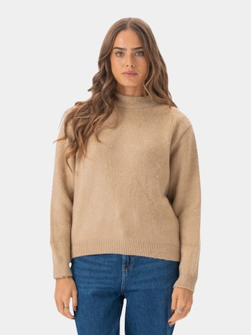 TeeShoppen Pullover 'Hazel' in Beige: Vorderseite