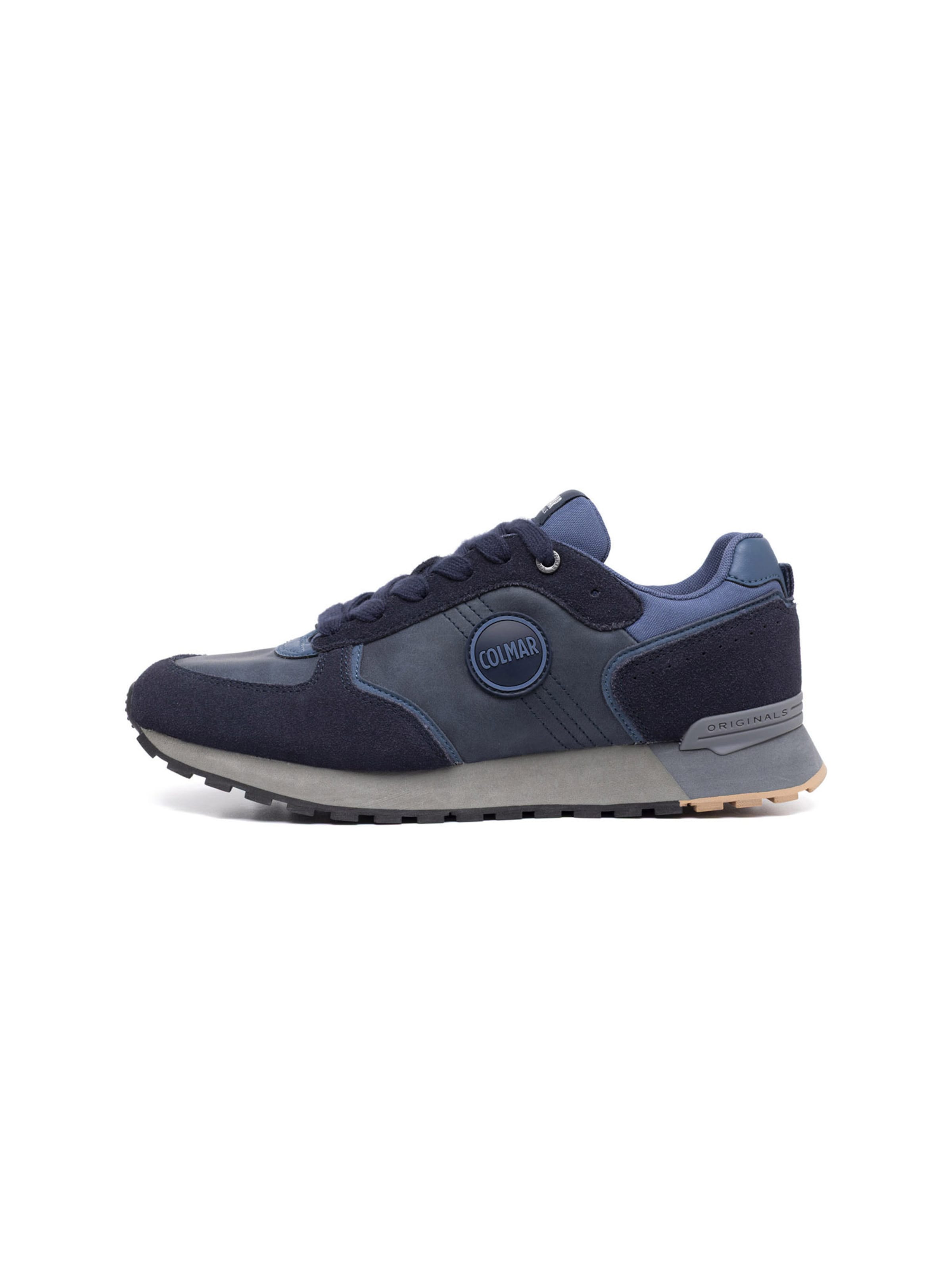 Colmar Platform trainers 'Travis Boost' in Blue: front