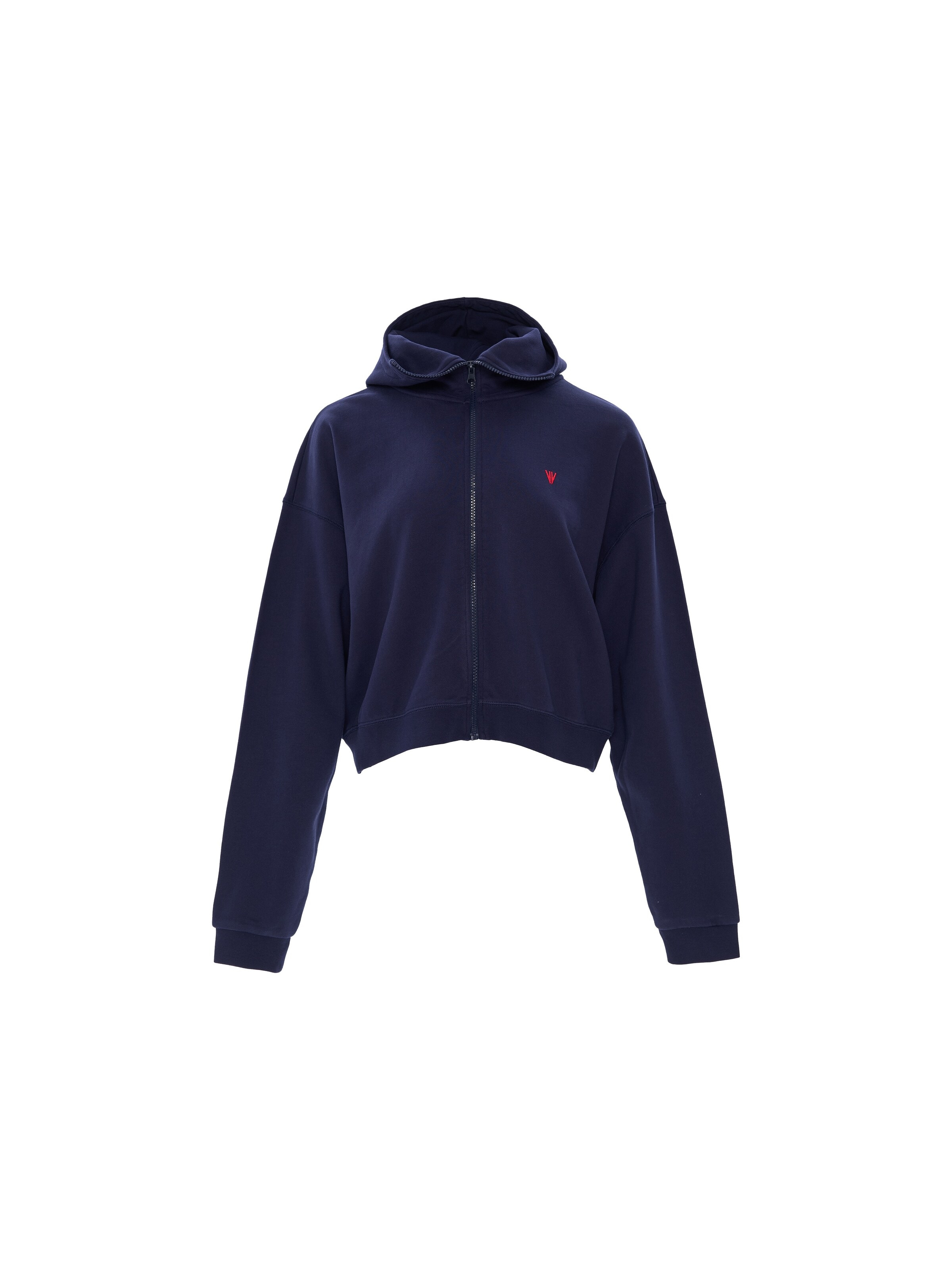 NOWIHT - Sudadera con cremallera 'Chiara' en azul: frente