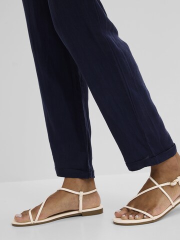 bonprix Regular Hose in Blau