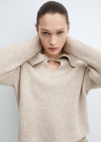 Pull-over MANGO en beige