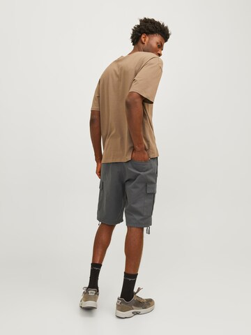 Loosefit Pantaloni cargo 'Cole Barkley' di JACK & JONES in grigio