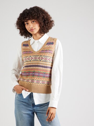Lauren Ralph Lauren Pullover 'LOWANE' in Braun: Vorderseite