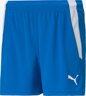 PUMA Regular Workout Pants in Blue: front