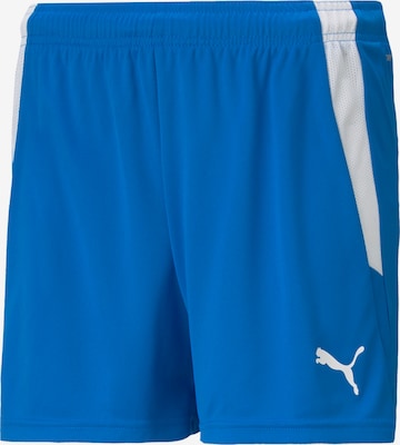 PUMA Workout Pants in Blue: front