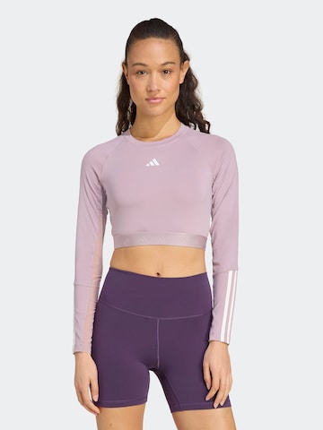 ADIDAS PERFORMANCE Funkcionális felső 'Hyperglam' - lila: elől