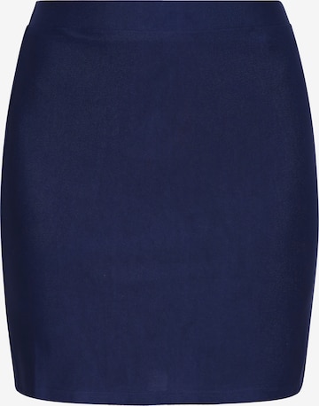 faina - Falda 'Festive' en azul: frente