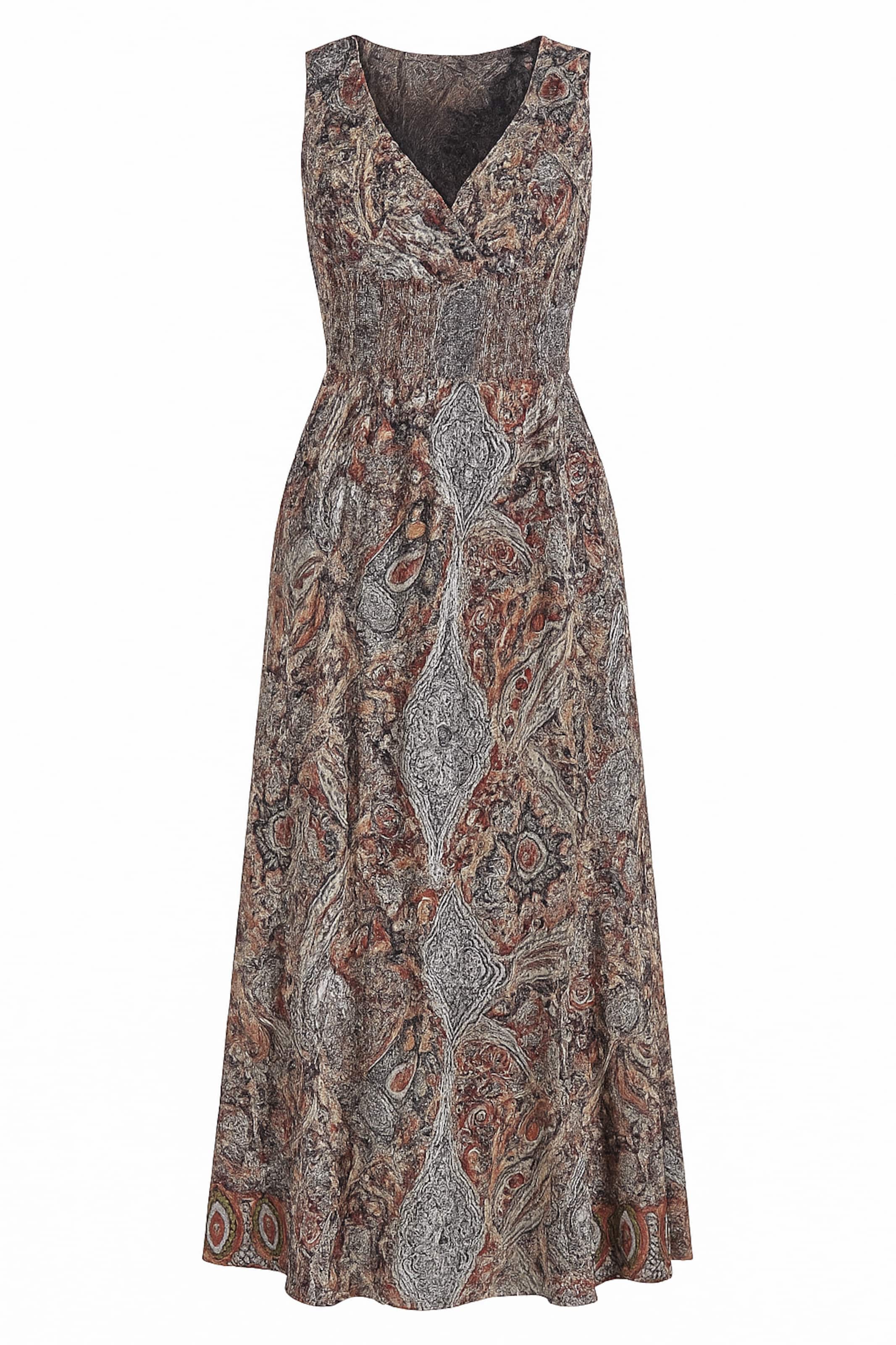 JANE's Dress in Brown: front