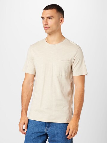 Only & Sons Shirt 'ROY' in Beige: front