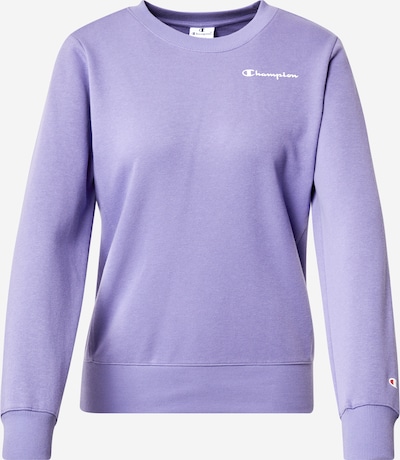 Champion Authentic Athletic Apparel Sweatshirt in Lavender / White, Item view