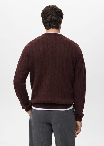 MANGO MAN Sweater 'Bimbo' in Red