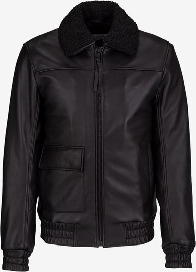 Young Poets Society Sherpa Jacke 'Axl 214' in schwarz, Produktansicht