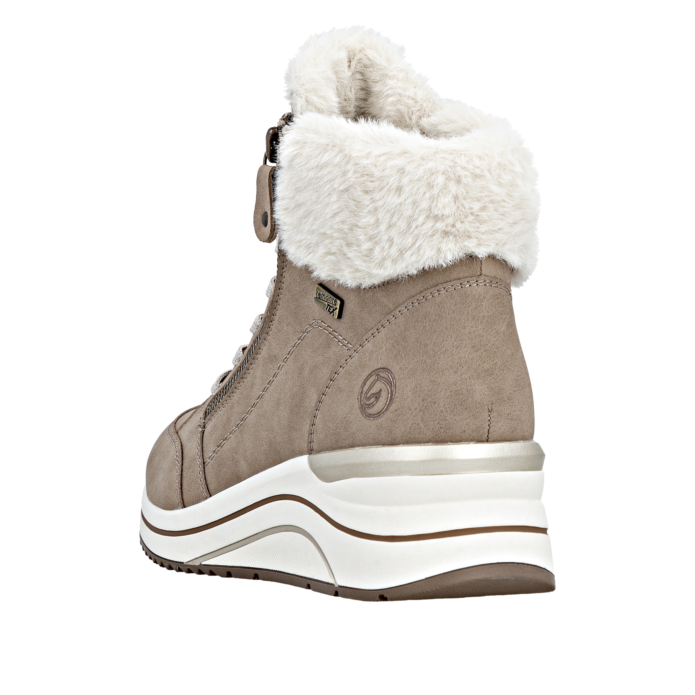 Bottes à lacets REMONTE en marron