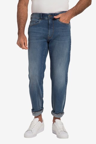 JP1880 Regular Jeans in Blauw: voorkant